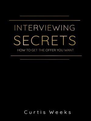 cover image of Interviewing Secrets